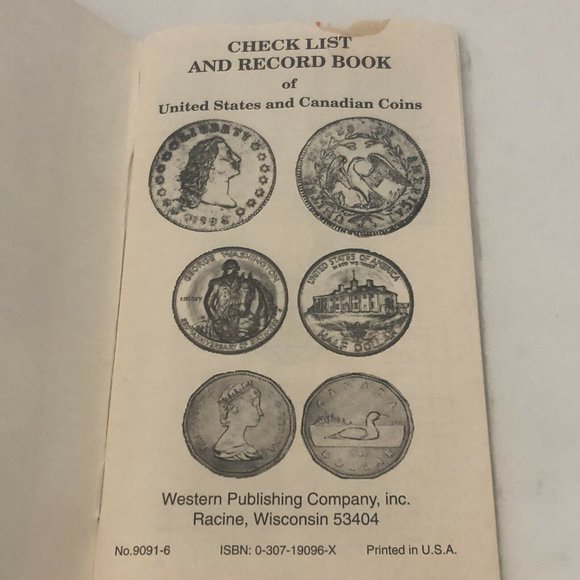 Vintage 1994 United States Mint Coin Collecting Book Checklist And Sleeves - Picture 8 of 12